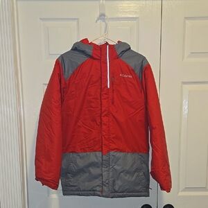 Columbia Kids Red and Gray Jacket